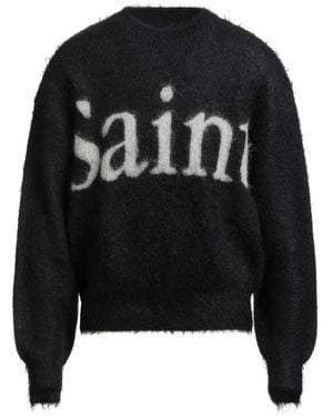 Saint Michael Jumper Mohair Wool, Nylon, Wool - Black
