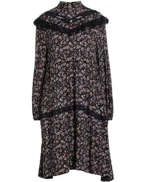 High Mini Dress - Black