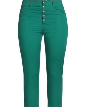 1 One Pants Cotton, Elastane - Green