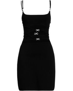 Mach & Mach Mini Dress - Black