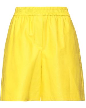 Nude Shorts & Bermuda Shorts - Yellow