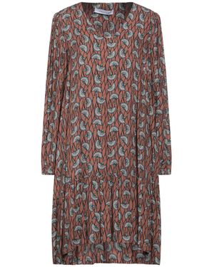 EMMA & GAIA Mini Dress - Brown