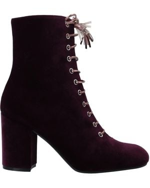 Pollini Ankle Boots - Purple