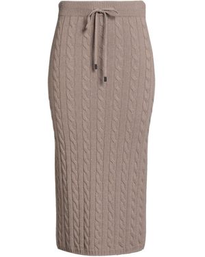 Peserico Midi Skirts - Brown