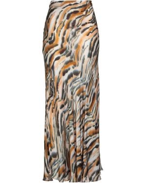 Twinset Maxi Skirt Viscose - Natural