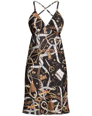 Moschino Mini Dress Silk - White