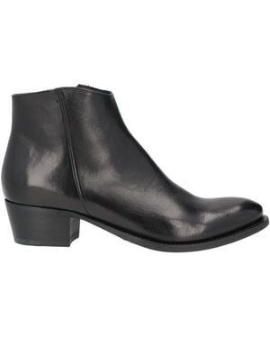 Pantanetti Ankle Boots Leather - Black