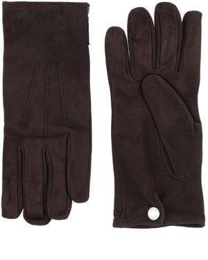 Moorer Dark Gloves Soft Leather - Brown