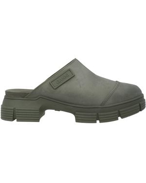 Ganni Mules & Clogs - Green