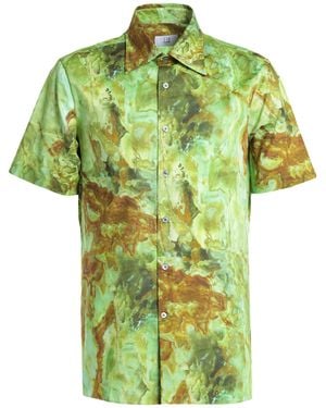 dunhill Shirt Cotton - Green