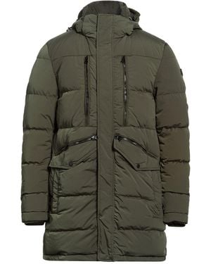 Paul & Shark Military Puffer Nylon, Elastane - Green