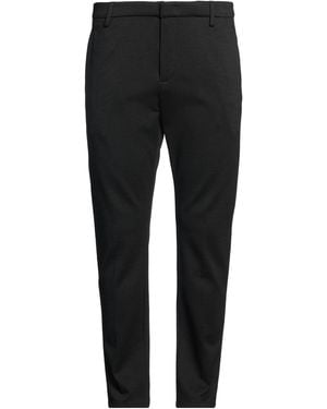 Dondup Trousers Viscose, Polyester, Polyamide, Elastane - Black