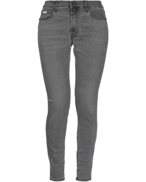 People Jeans Cotton, Elastomultiester, Elastane - Gray