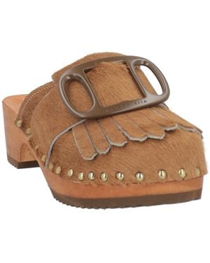 サンダル・ミュール JEJIA SS23 LEATHER CLOGS (JDPS23FO06_0362840284) Jejia Charlotte clogs - Brown - Women | JDPS23FO010361438