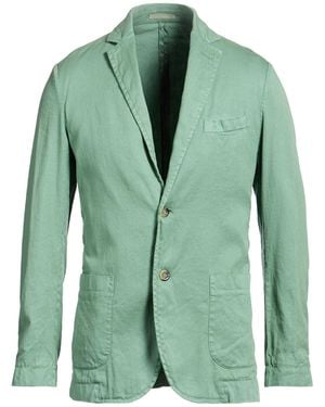 Cruna Blazer Linen, Cotton, Elastane - Green