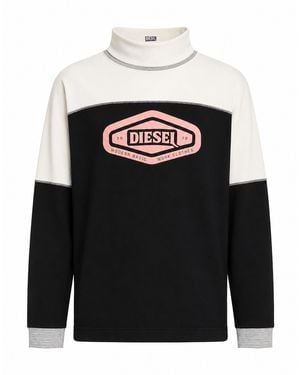 DIESEL Turtleneck Cotton - Gray