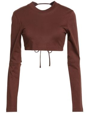 Jacquemus T-Shirt - Brown