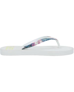 EA7 Toe Post Sandals - White