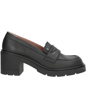 Pollini Loafers Calfskin - Black