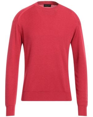 Roberto Collina Pullover - Rot