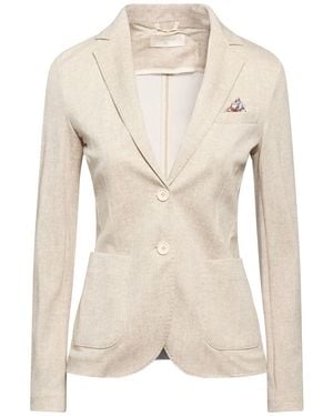 Circolo 1901 Blazer Cotton, Elastane - Natural