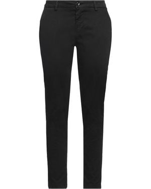 Yan Simmon Pants Cotton, Elastane - Black