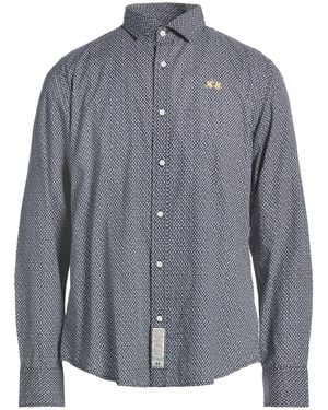 La Martina Midnight Shirt Cotton - Blue