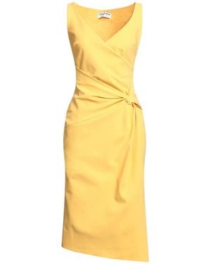 La Petite Robe Di Chiara Boni Vestito Midi - Giallo