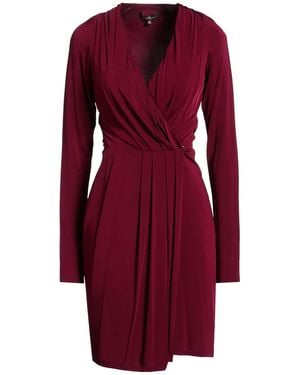 Elisabetta Franchi Mini Dress Viscose, Elastane - Red