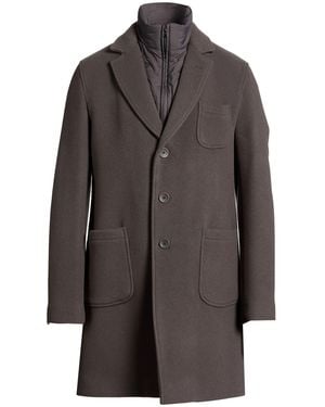 Herno Coat Virgin Wool, Polyamide, Polyurethane - Gray