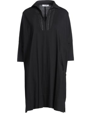 ToneT Mini Dress Cotton - Black