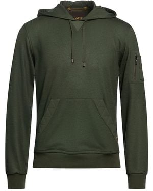 Moorer Military Sweatshirt Virgin Wool - Green