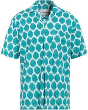 Amaranto Shirt Cotton - Blue