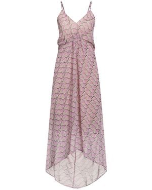 Niu Lilac Midi Dress Polyester - Purple