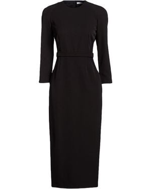 SILENCE LIMITED Midi-Kleid - Schwarz