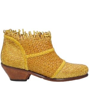 JP/DAVID Ankle Boots - Natural