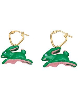 Marni Earrings Ceramic - Green