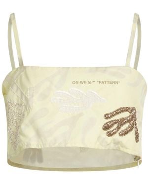 Off-White c/o Virgil Abloh Top Cotton - Natural