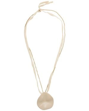 Alysi Necklace Metal - White