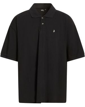 Stussy Polo Shirt - Black