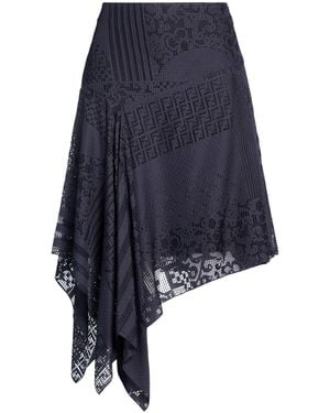 Fendi Midi Skirt - Blue