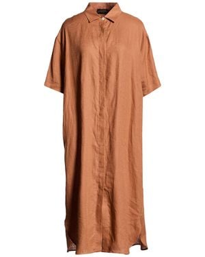 Gran Sasso Midi Dress - Brown