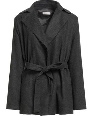 Antonelli Blazer Virgin Wool, Viscose, Polyester, Elastane - Black