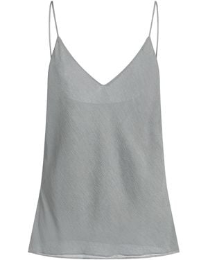 Alberta Ferretti Top Viscose - Gray