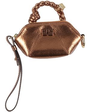 Ganni Coin Purse - Brown