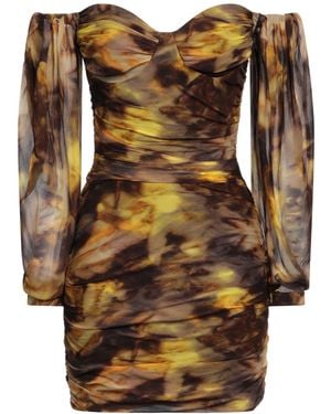 Dondup Mini Dress - Brown