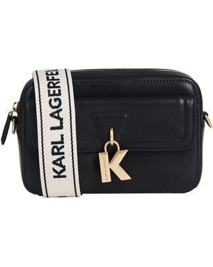 Karl Lagerfeld Cross-Body Bag - Black