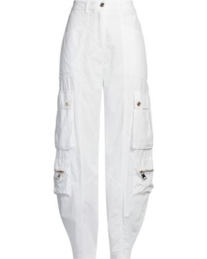 ERMANNO FIRENZE Pants Cotton - White