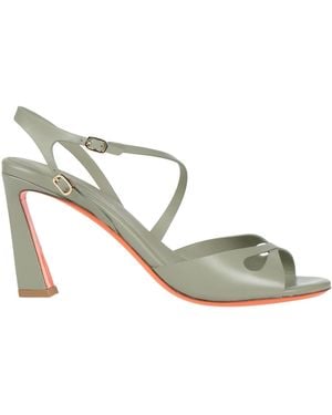 Santoni Sandals Leather - Metallic