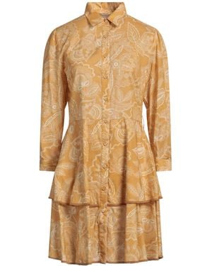 Purotatto Mini Dress Cotton - Natural